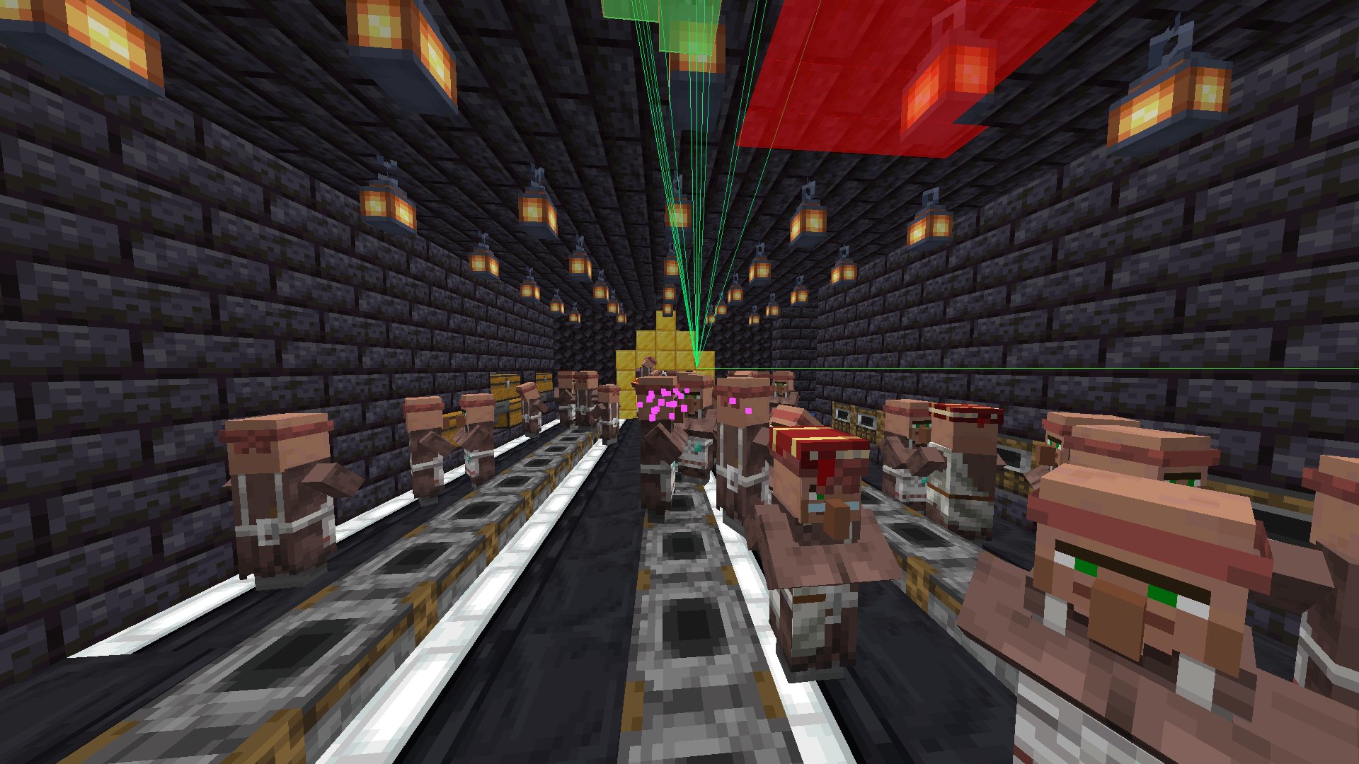 Entity cluster scanner — villager farm